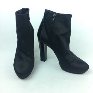 La Perla Black Nylon Heels